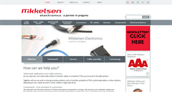 Desktop Screenshot of mikkelsen-electronics.com